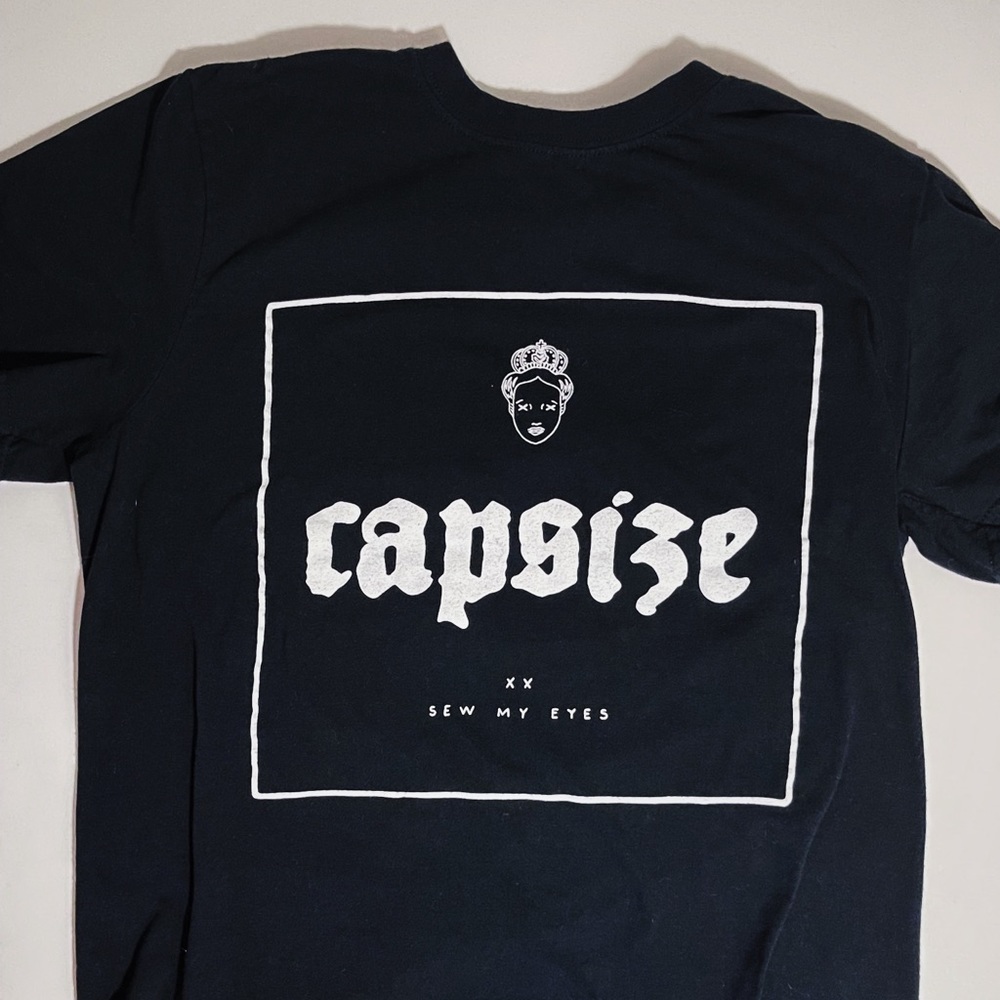 Capsize (band) Mens Medium, Black shirt